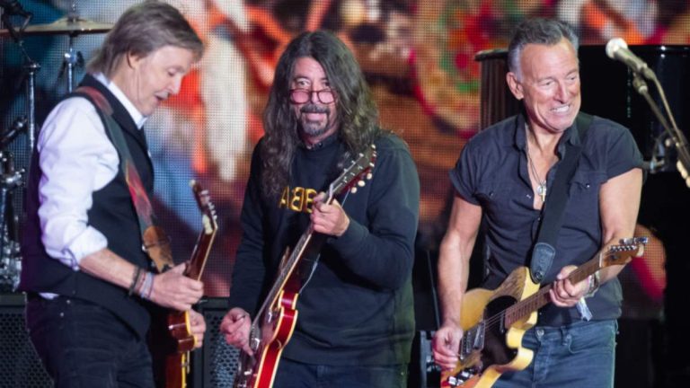 Dave Grohl Paul McCartney Bruce Springsteen