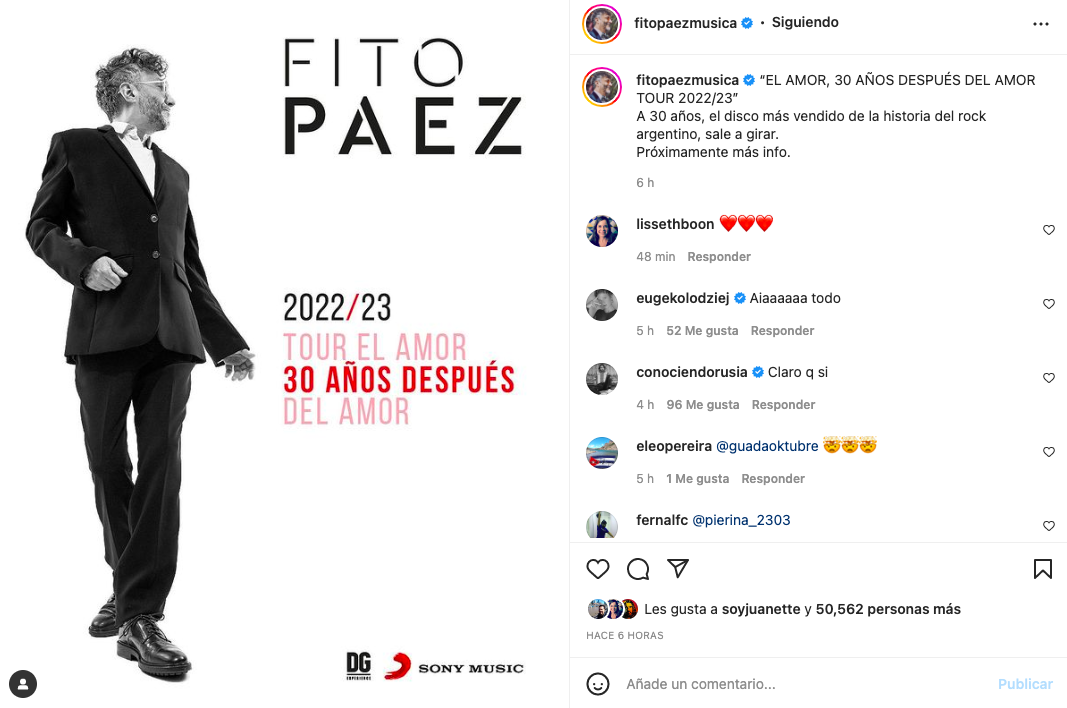 Fito Páez El Amor Después Del Amor