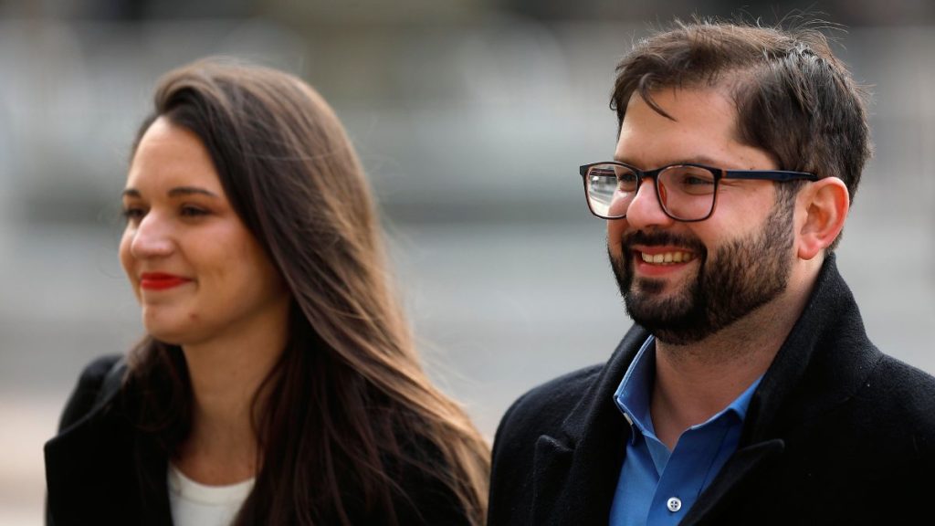 Gabriel Boric Irina Karamanos