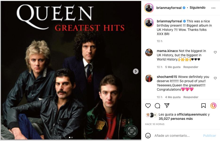 Brian May Instagram