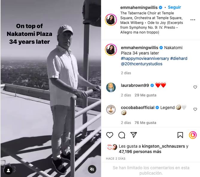 Emma Hemings Willis Bruce Willis Instagram