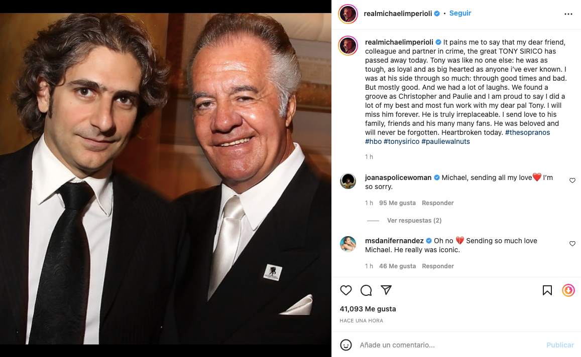 Michael Imperioli Instagram
