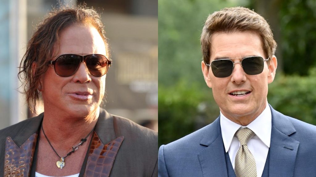 Mickey Rourke Tom Cruise