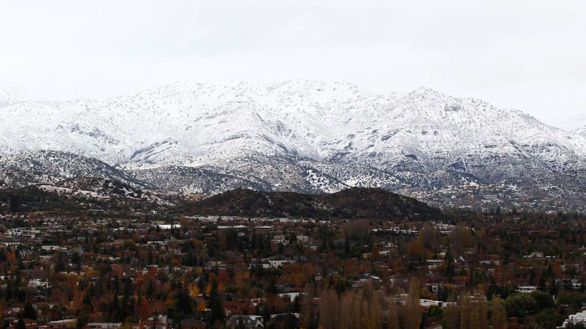 Nieve En La Región Metropolitana