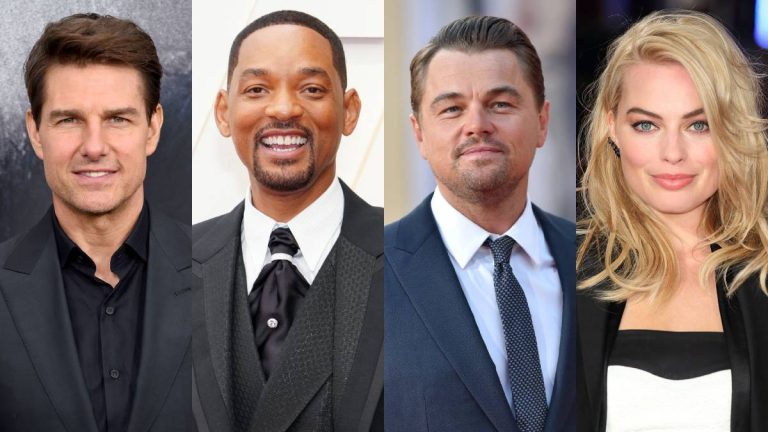 Tom Cruise Will Smith Leonardo DiCaprio Margot Robbie