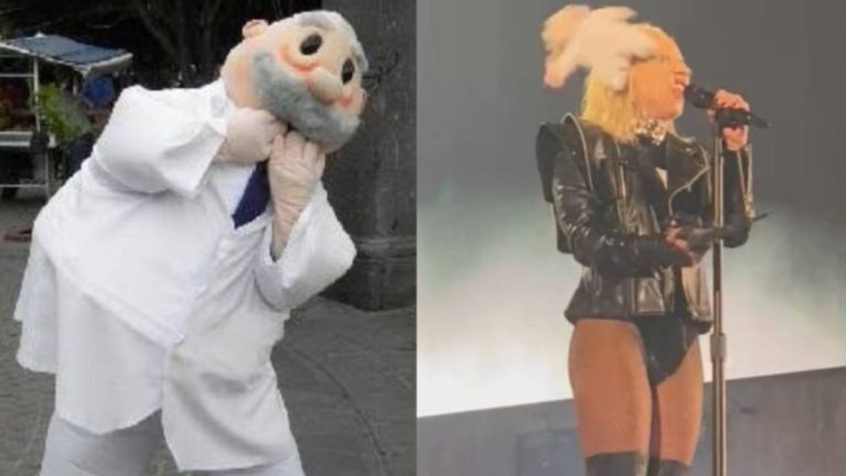 Peluche De Dr Simi Ataca Lady Gaga En La Cara