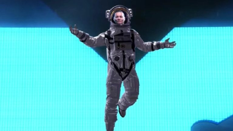 Johnny Depp Moon Person