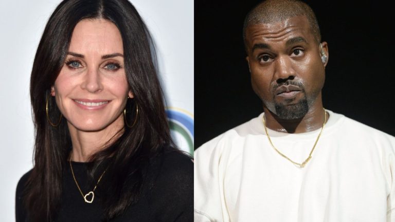 Courtney Cox Y Kanye Wets