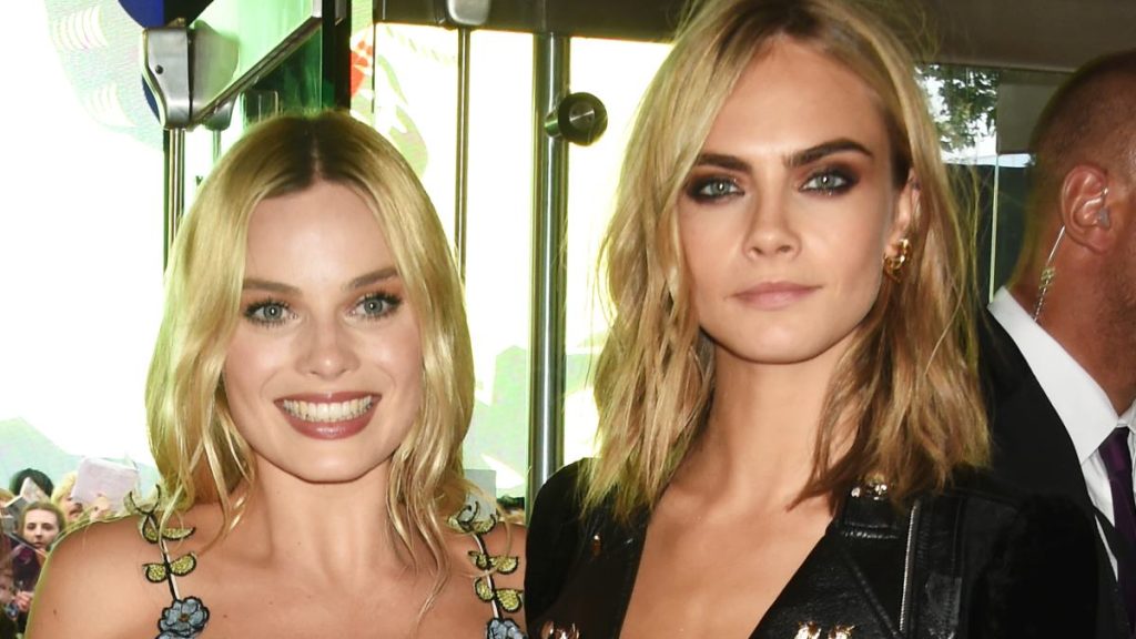 Margot Robbie Cara Delevigne