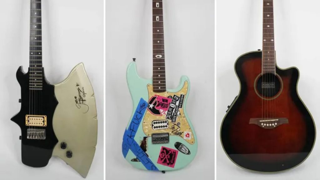 Subasta Guitarras Famosos