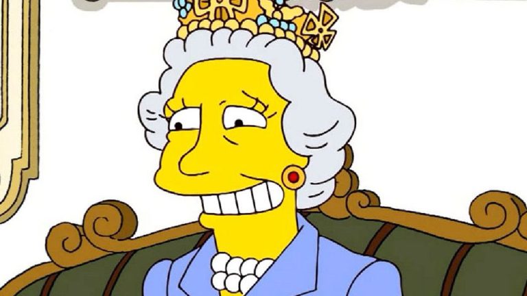 Reina Isabel Los Simpsons