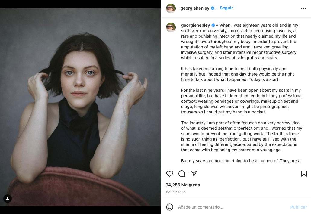 Georgie Henley Instagram