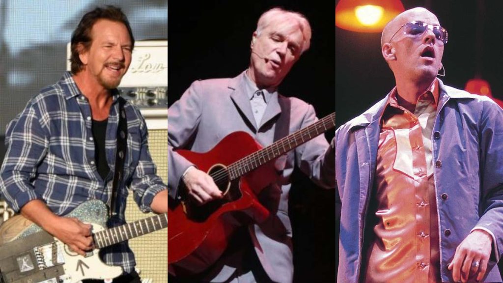 Pearl Jam David Byrne R.E.M.