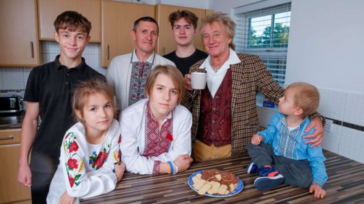 Rod Stewart Familia Ucrania