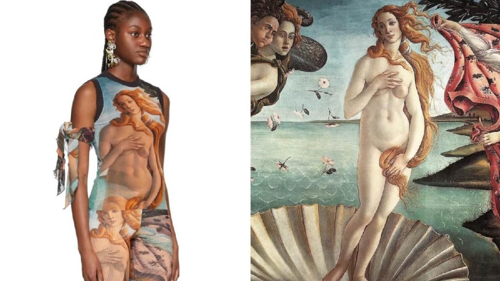 Gaultier Venus Boticceli Demanda