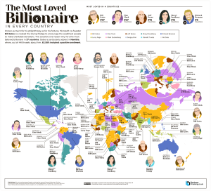 01_The Most Loved Billionaires_World Map