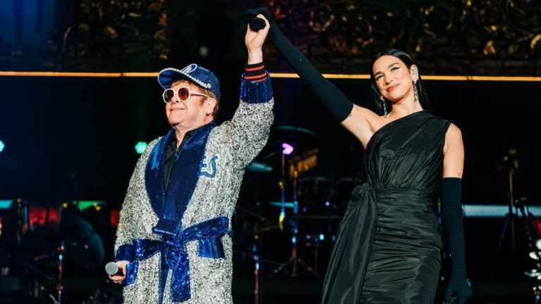 Elton John Dua Lipa