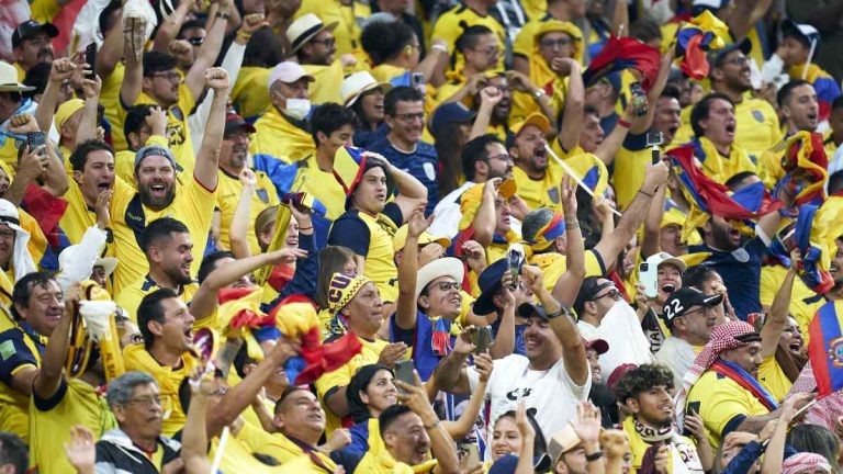 Hinchada De Ecuador Grita Contra Chile