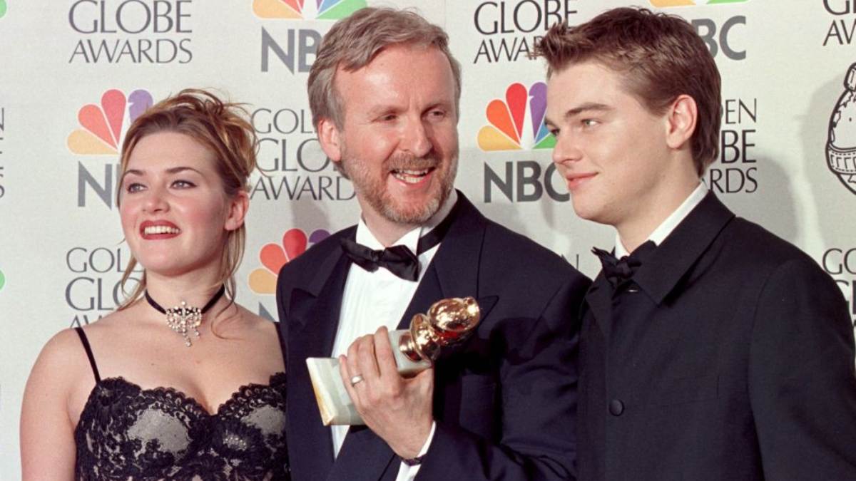 Leonardo DiCaprio Y Kate Winslet Titanic James Cameron