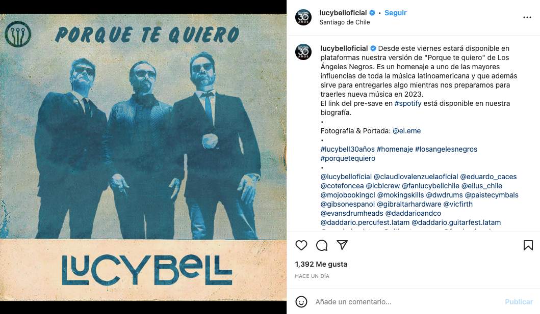 Lucybell Instagram