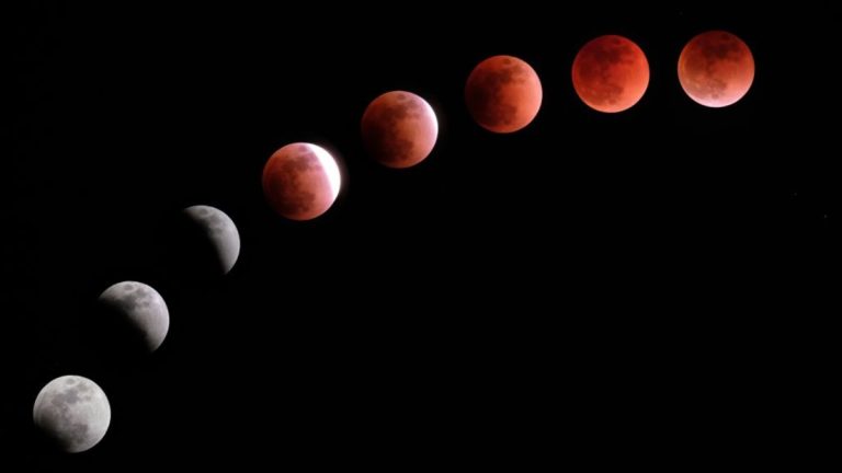 Luna De Sangre Eclipse Lunar 2022