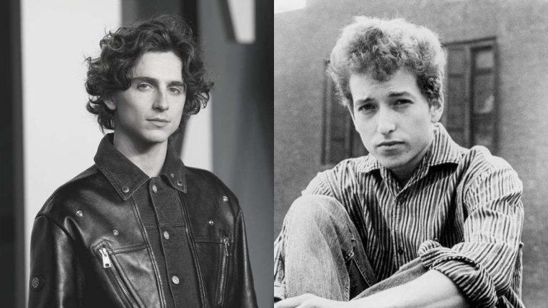 Timothée Chalamet Bob Dylan