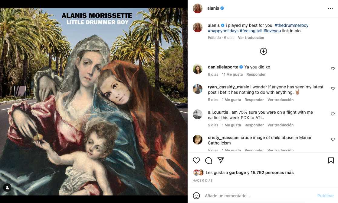 Alanis Morissette Instagram