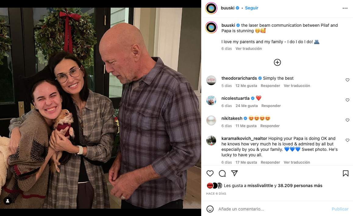 Bruce Willis Instagram