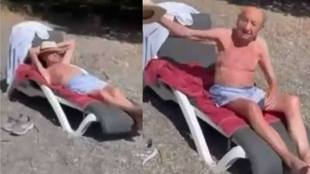 Adulto Mayor Echa Turistas