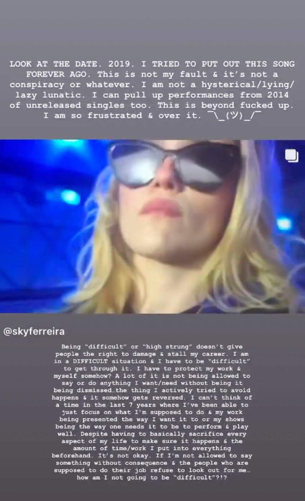 Creditos @skyferreira
