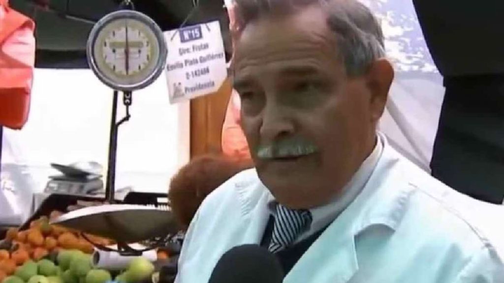 Feriante Increpa A Periodista De Mega Por Precio De Las Frutas