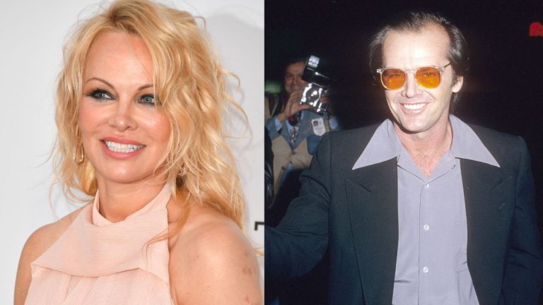 Pamela Anderson Atrapo A Jack Nicholson En Un Trio