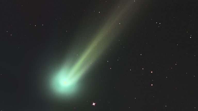 A Que Hora Pasara El Cometa Verde En Chile