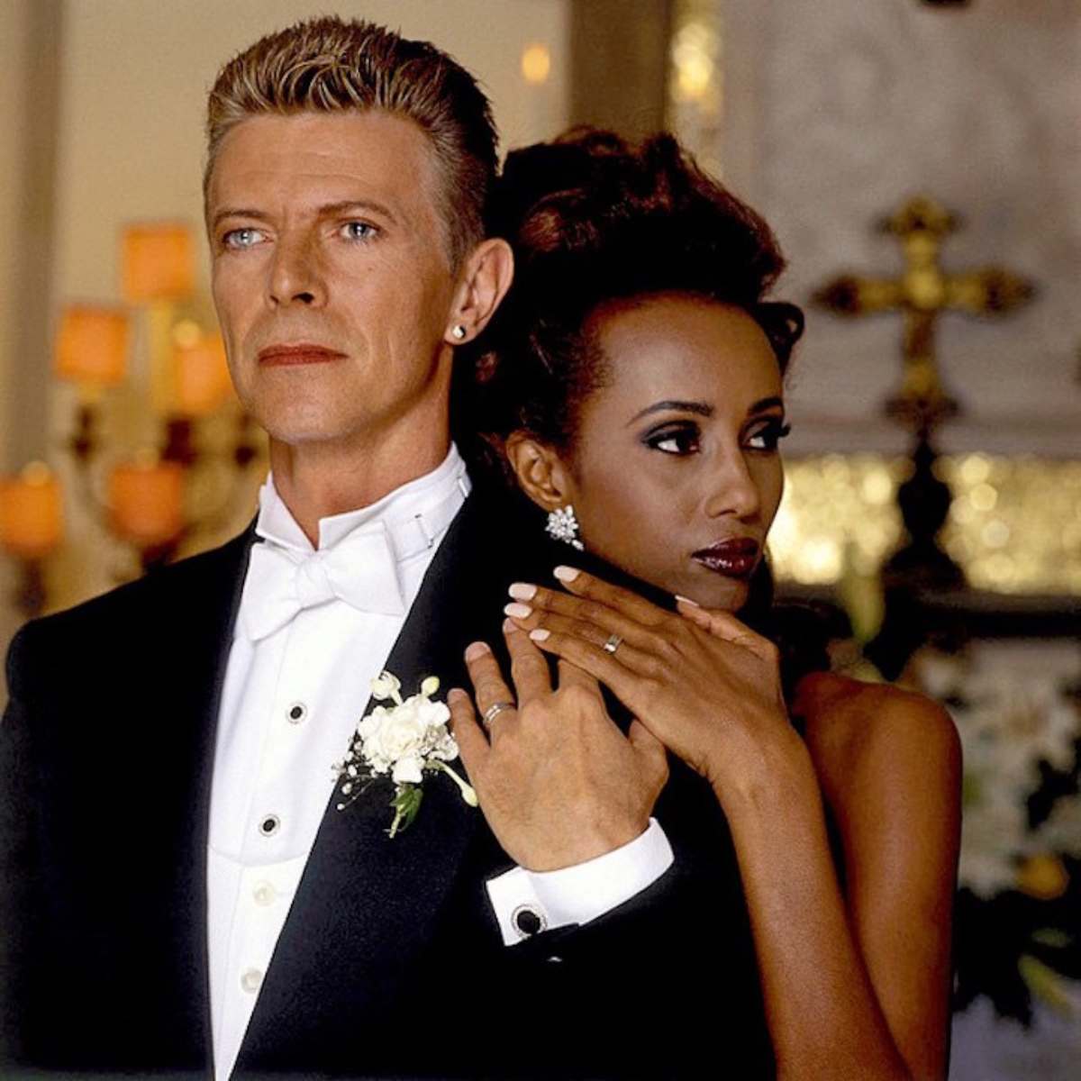 David Bowie Iman