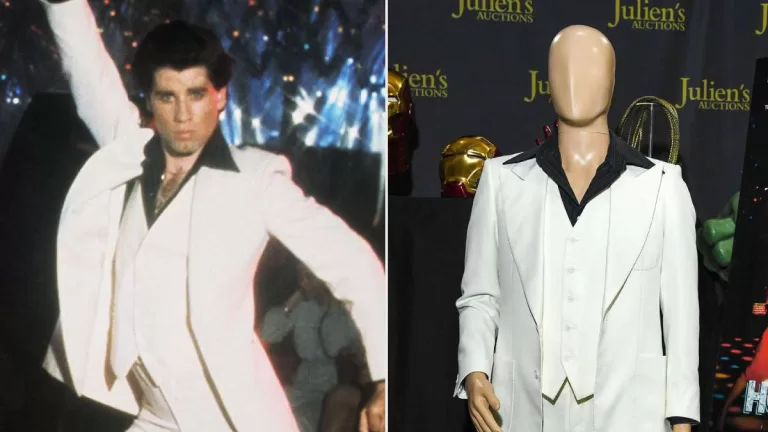 John Travolta Saturday Night Fever Traje