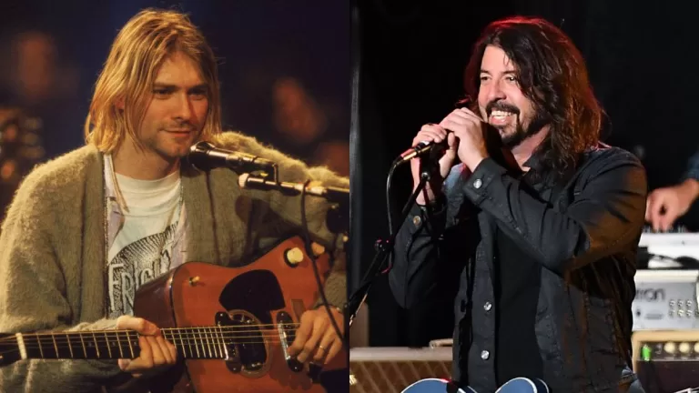 Kurt Cobain Dave Grohl
