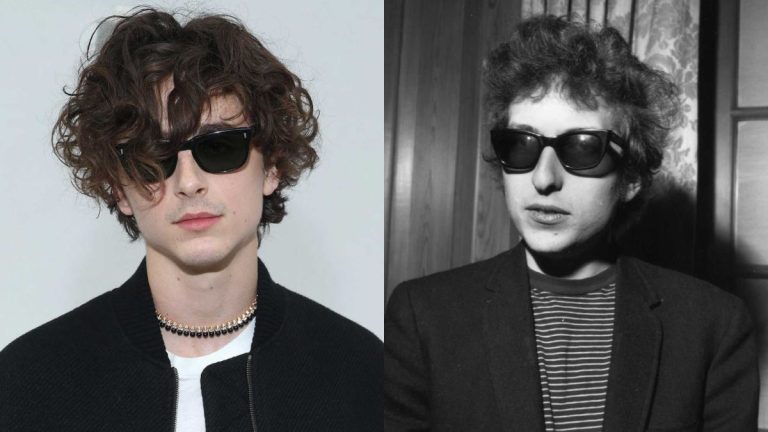 Timothée Chalamet Bob Dylan