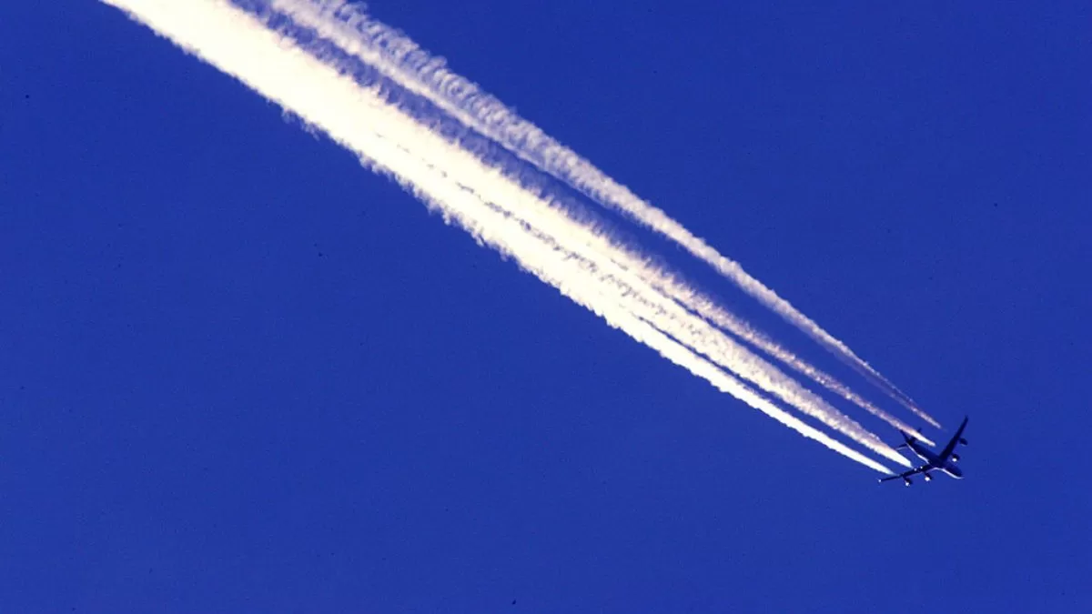 Avión Contaminación