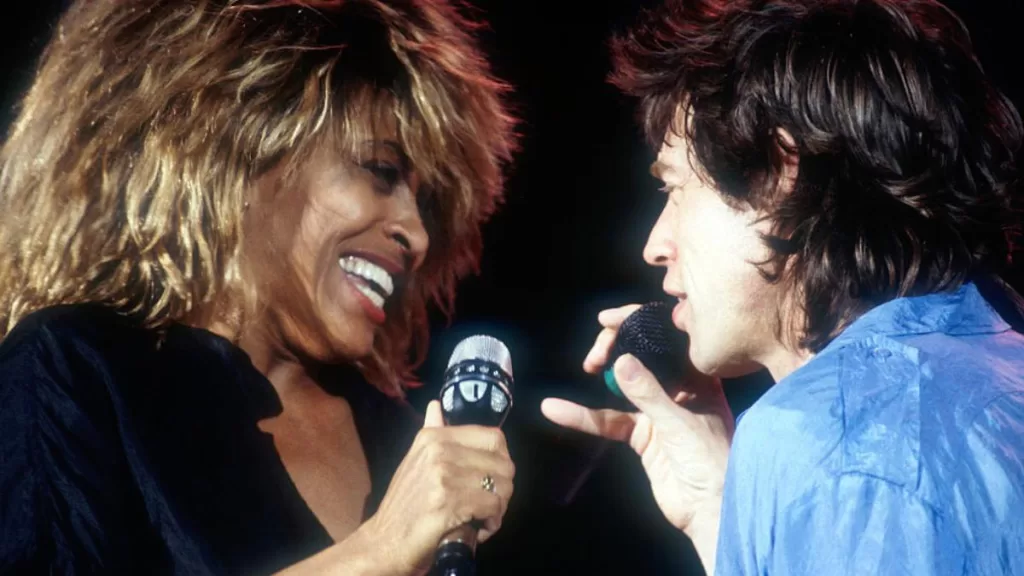 Mick Jagger Tina Turner