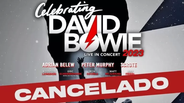 Se Cancela Celebrating David Bowie En Santiago