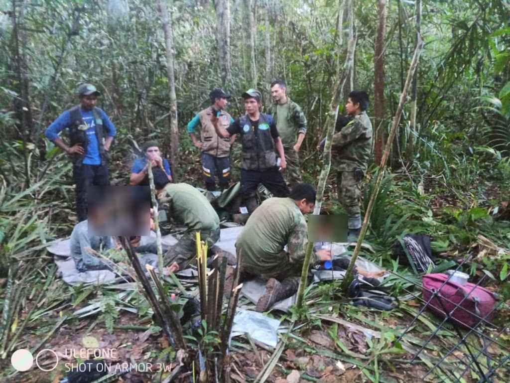 Primeras Imágenes Niños Selva Colombia