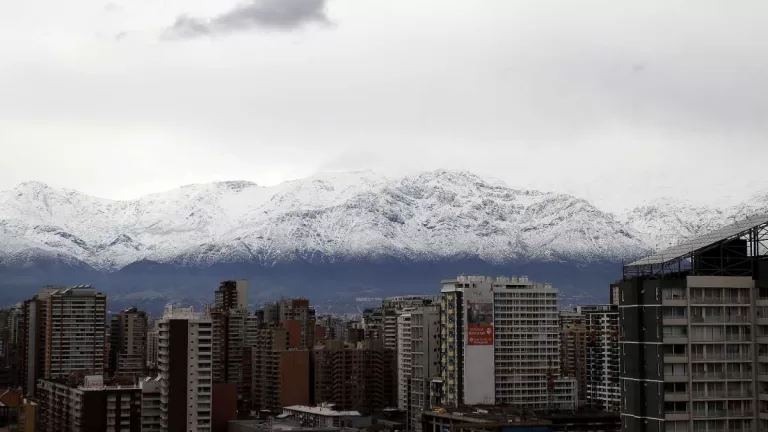 Heladas en Santiago