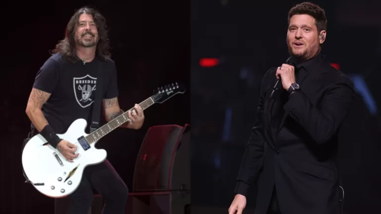 Foo Fighters subió a Michael Bublé al escenario para tocar 'Haven't Met You Yet' en San Francisco