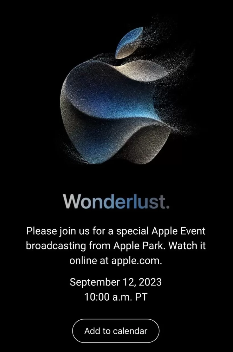 Wonderlust Apple