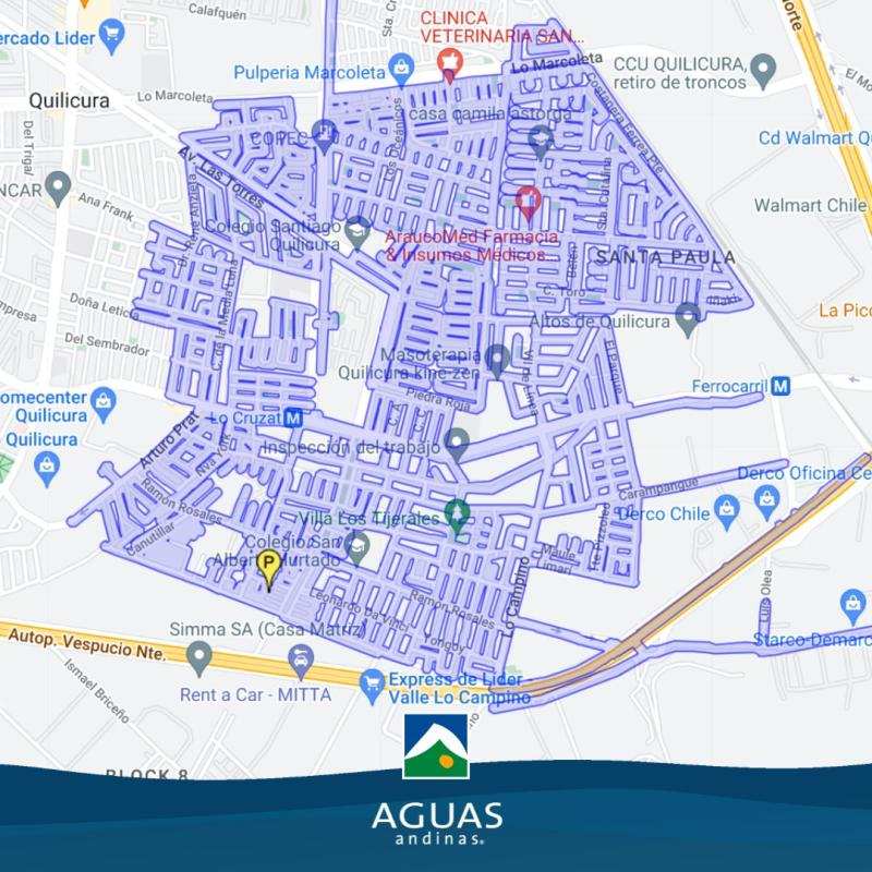 Aguas Andinas Corte