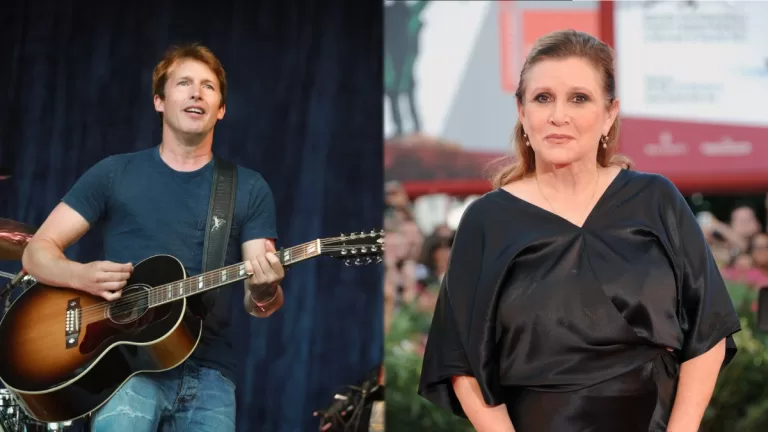 James Blunt Carrie Fisher