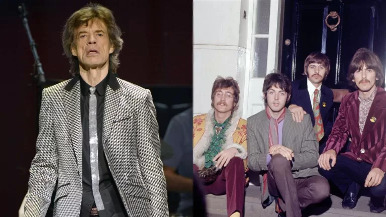 Mick Jagger The Beatles Paul McCartney