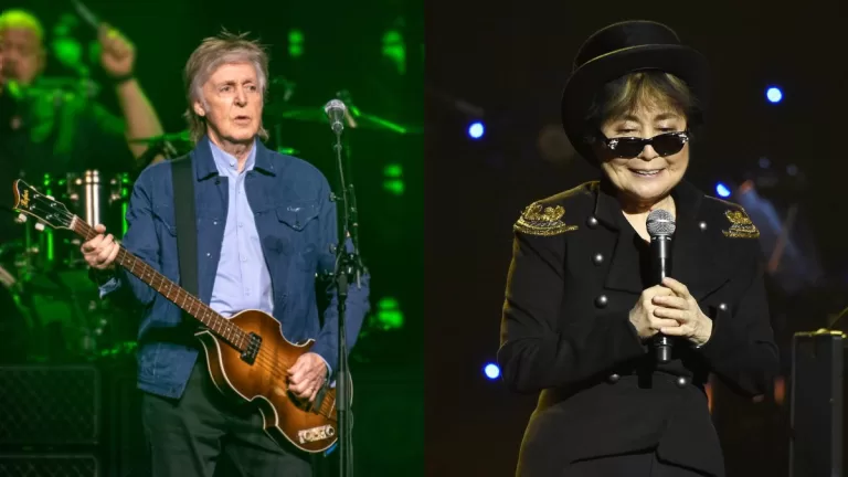 Paul McCartney Yoko Ono The Beatles John Lennon