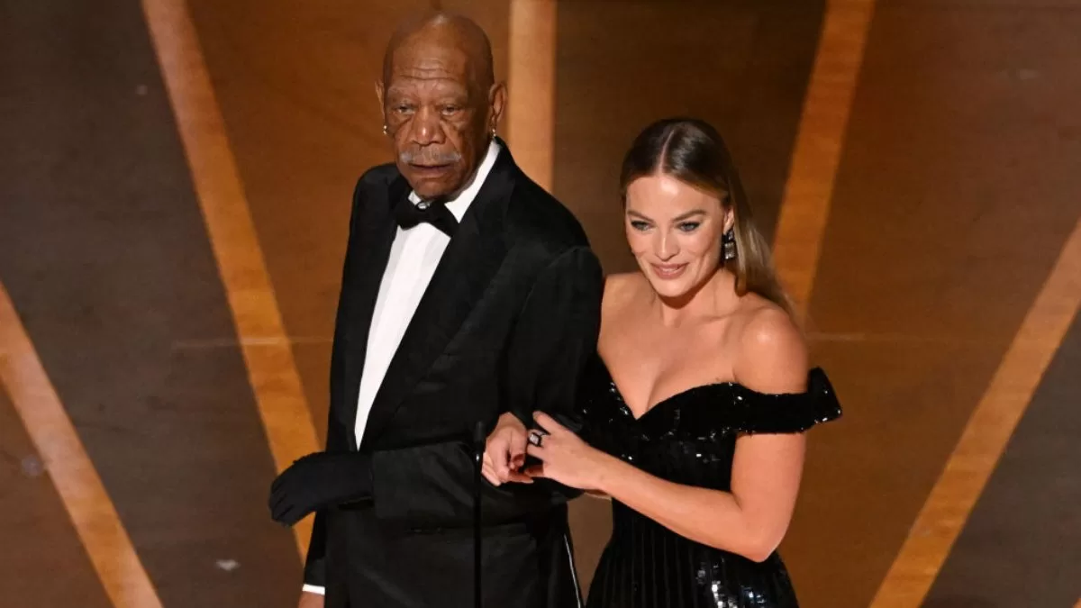 Morgan Freeman Guante Negro OScar