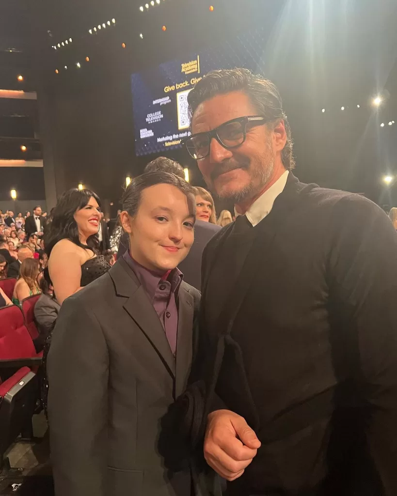 Con Kieran Culkin y su hermana Las fotografías de Pedro Pascal en los